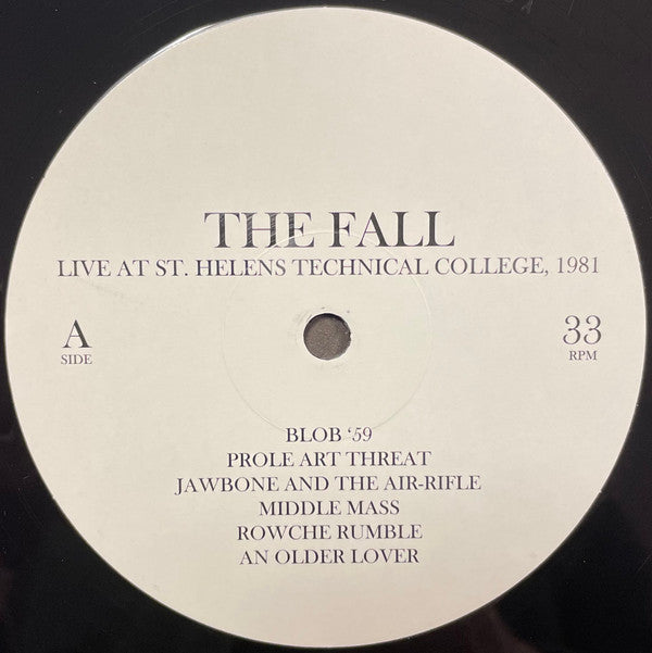 The Fall : Live At St. Helens Technical College, 1981 (LP + 7" + Album, Ltd, RP, Pos)