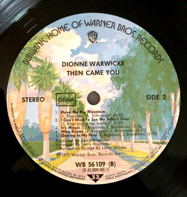 Dionne Warwick : Then Came You (LP, Album)