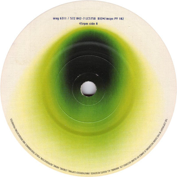 Warm Jets : Move Away (7", Ltd, Red)