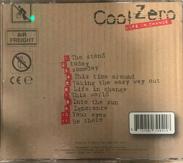 Cool Zero : Life In Change (CD, Album)