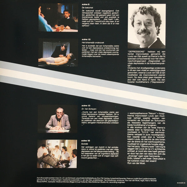 Louis van Dijk : Depressions (LP, Album)