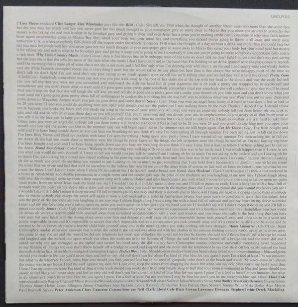 Lloyd Cole & The Commotions : Easy Pieces (LP, Album, RE)