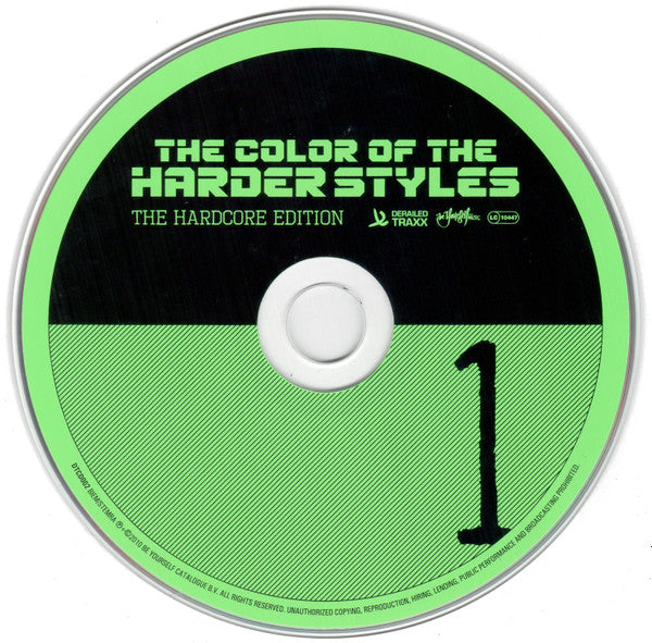Various : The Color Of The Harder Styles (3xCD, Comp, Mixed)