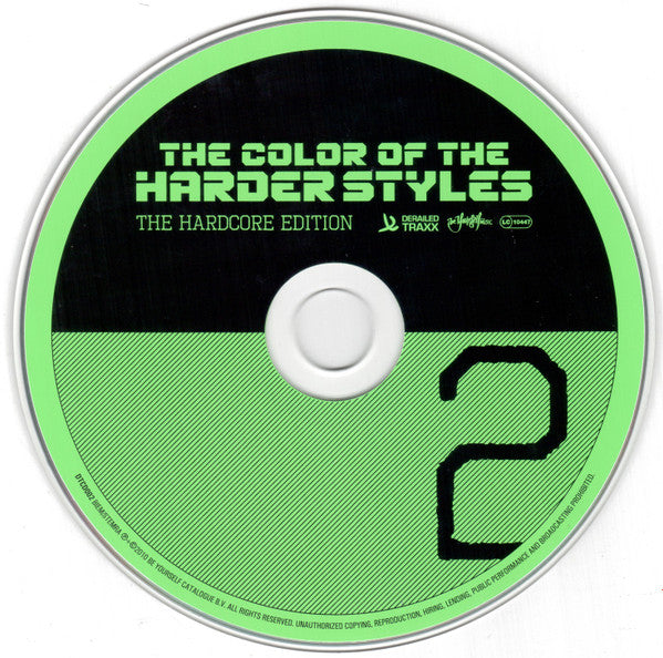Various : The Color Of The Harder Styles (3xCD, Comp, Mixed)