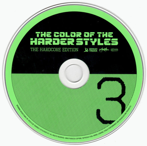 Various : The Color Of The Harder Styles (3xCD, Comp, Mixed)