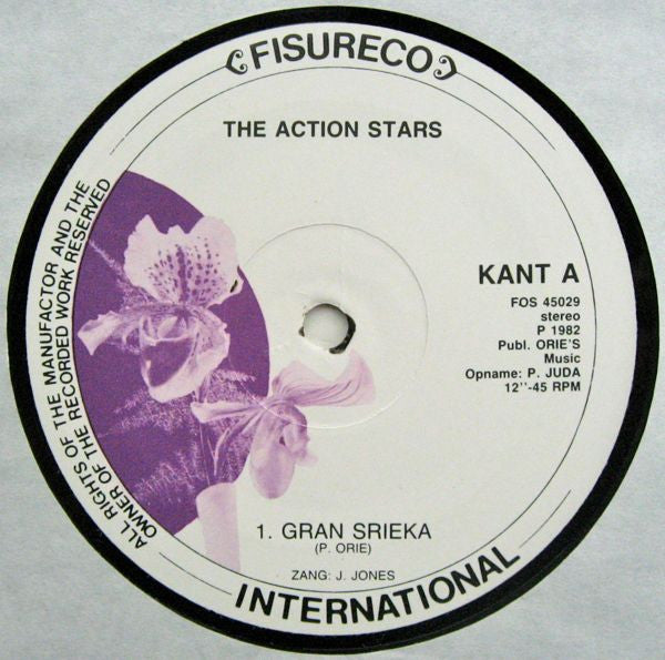 The Action Stars : Gran Srieka (12", Maxi)