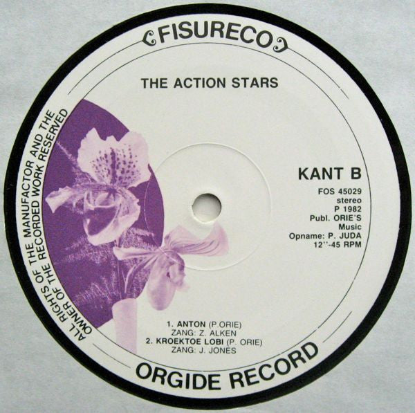 The Action Stars : Gran Srieka (12", Maxi)