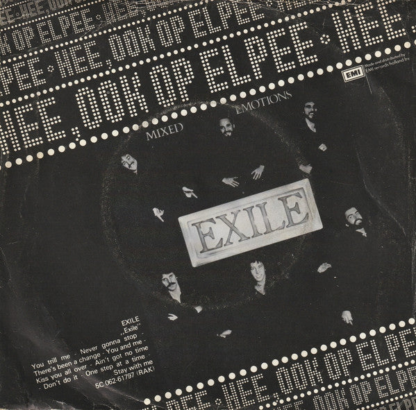 Exile (7) : You Thrill Me (7", Single)