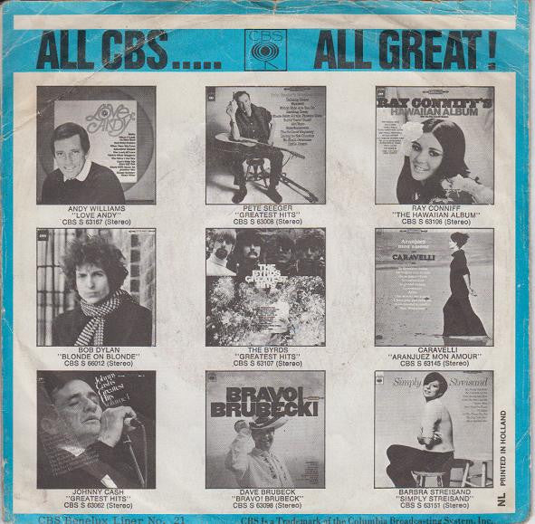 Paul Revere & The Raiders Featuring Mark Lindsay : Don't Take It So Hard (7", Single)