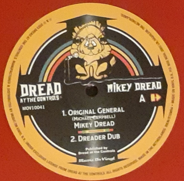 Mikey Dread / Edi Fitzroy : Original General / Queen Of Harlesden (10", RSD, Ltd, Num, Red)