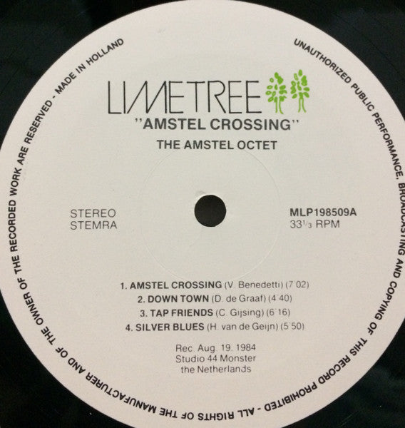 The Amstel Octet : Amstel Crossing (LP, Album)
