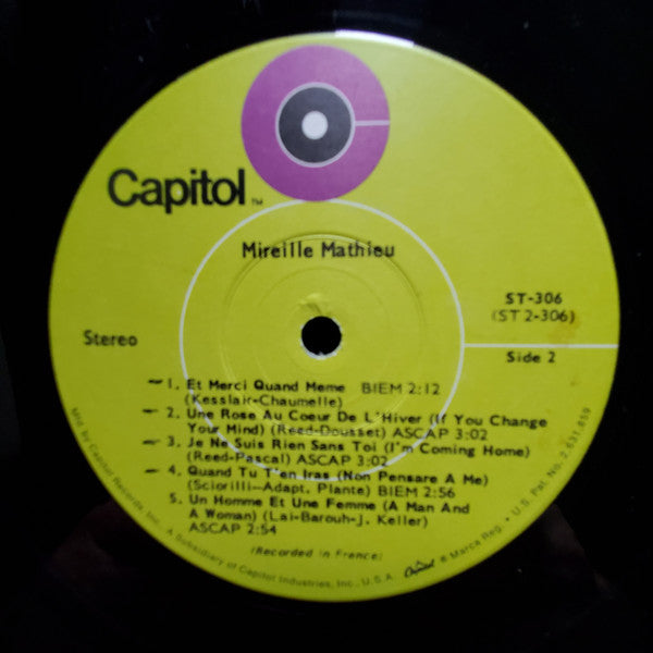 Mireille Mathieu : Mireille Mathieu (LP, Comp, Win)