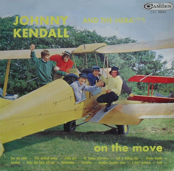 Johnny Kendall And The Heralds* : On The Move (LP, Album, Mono)