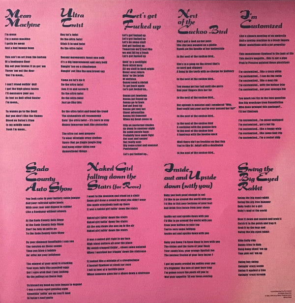 The Cramps : Flamejob (LP, Ltd, Num, RE, Blu)