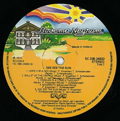 Kayak : See See The Sun (LP, Album, RE)