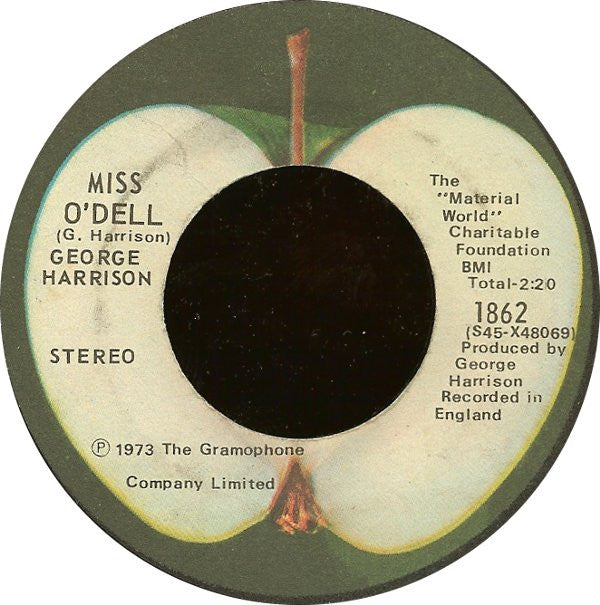 George Harrison : Give Me Love (Give Me Peace On Earth) (7", Single, Jac)