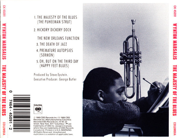 Wynton Marsalis : The Majesty Of The Blues (CD, Album)