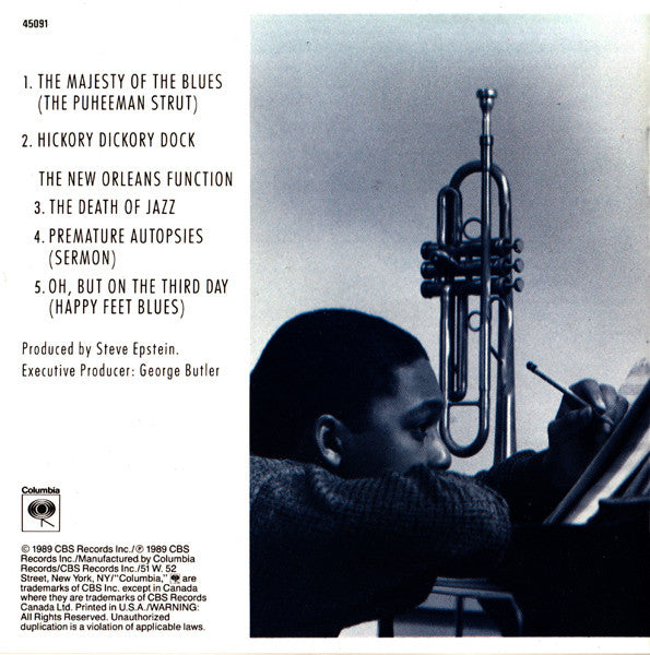 Wynton Marsalis : The Majesty Of The Blues (CD, Album)