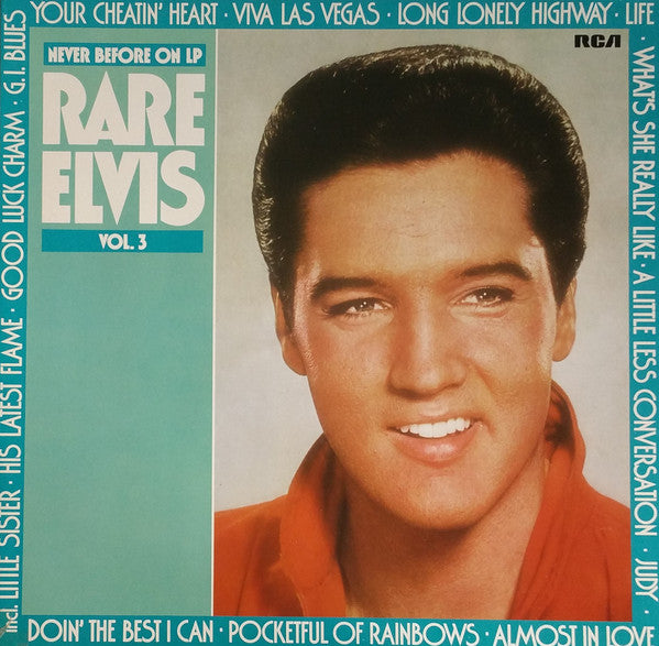 Elvis Presley : Rare Elvis Vol. 3 (LP, Comp)