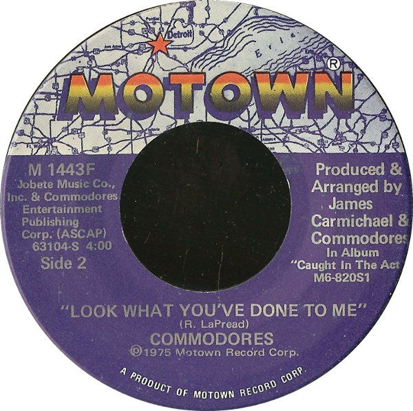 Commodores : Three Times A Lady (7", Single)