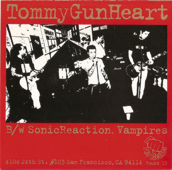 The Upsets : Tommy Gun Heart (7", EP)