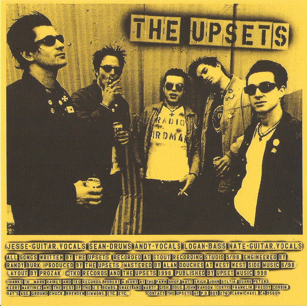 The Upsets : Tommy Gun Heart (7", EP)