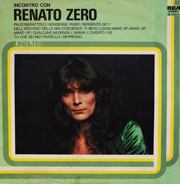 Renato Zero : Incontro Con Renato Zero (LP, Comp)