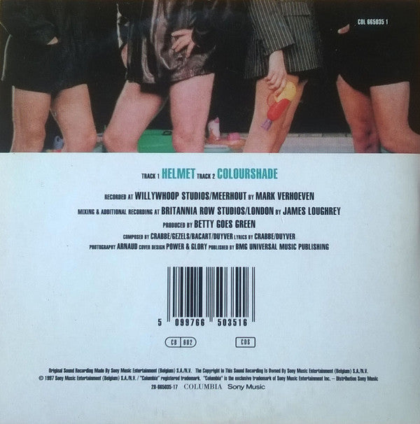 Betty Goes Green : Helmet (CD, Single)