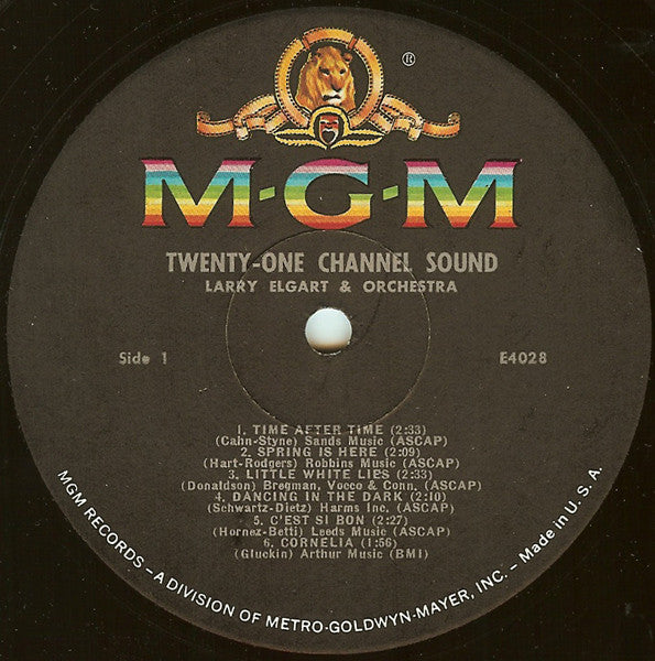 Larry Elgart & His Orchestra : Music In Motion! - 21 Channel Sound (LP, Album)