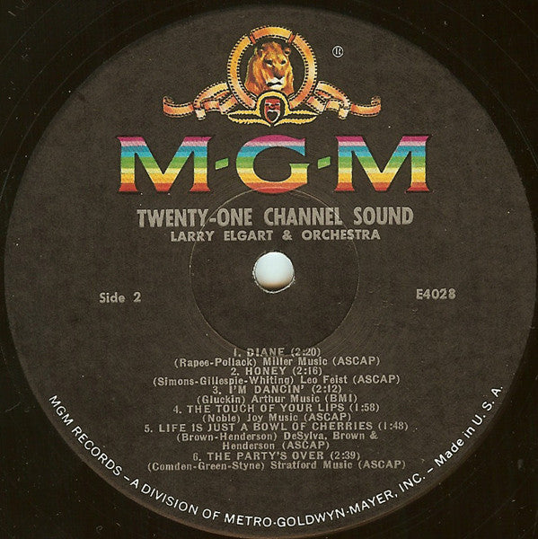 Larry Elgart & His Orchestra : Music In Motion! - 21 Channel Sound (LP, Album)