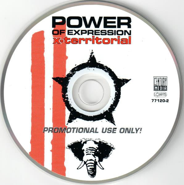 Power Of Expression : X-Territorial (CD, Album, Promo)
