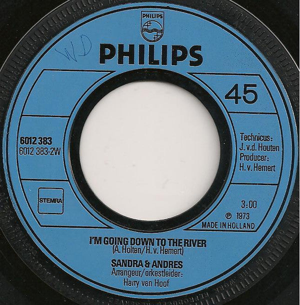 Sandra & Andres : Dzjing Boem! Te-Ra-Ta-Ta (7", Single)