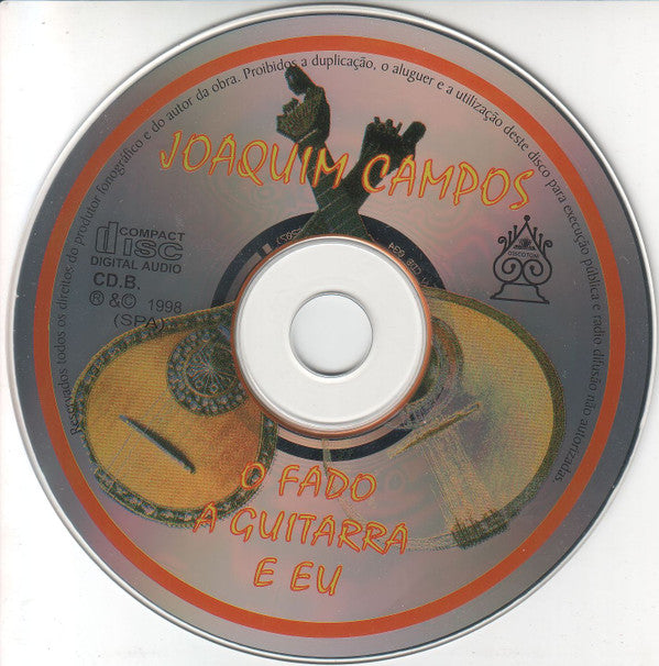 Joaquim Campos (3) : O Fado A Guitarra E Eu (CD)