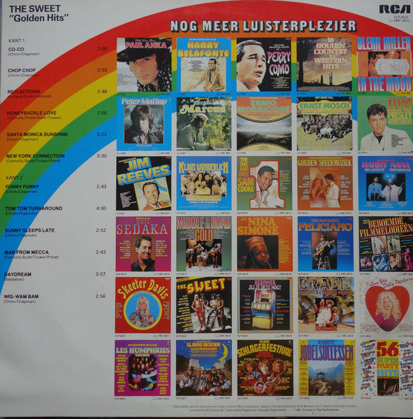 The Sweet : Golden Hits (LP, Comp)