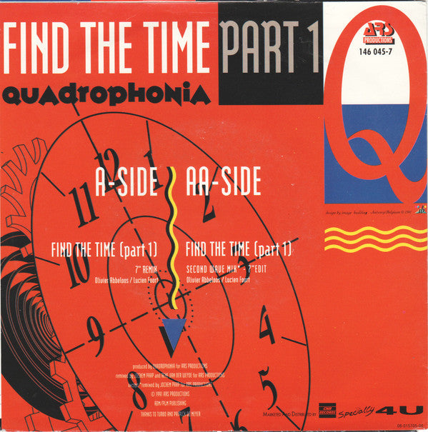 Quadrophonia : Find The Time (Part 1) (7")