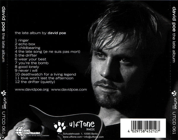 David Poe : The Late Album (CD, Album)