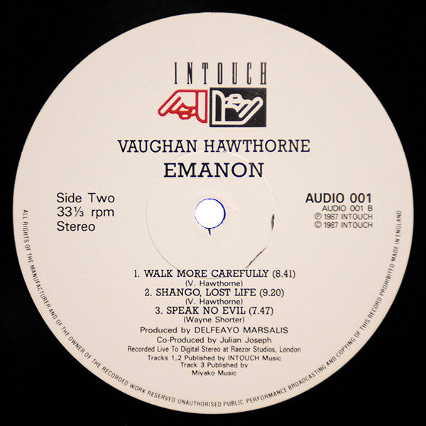 Vaughan Hawthorne : Emanon (LP)