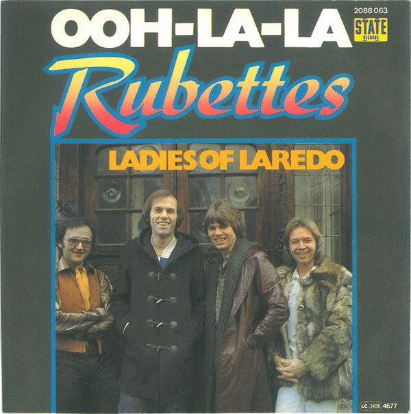 Rubettes* : Ooh-La-La (7", Single)