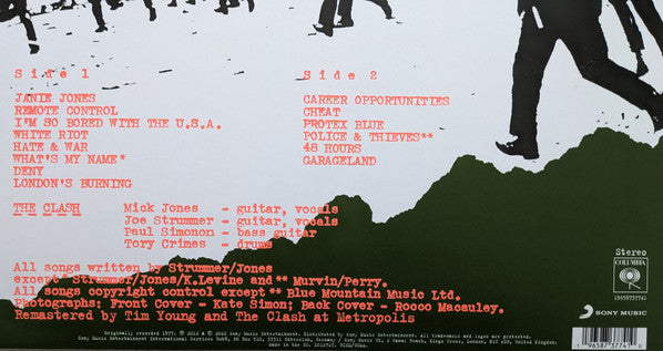 The Clash : The Clash (LP, Album, Ltd, RE, Pin)