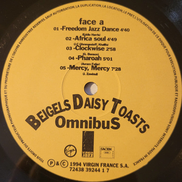 Beigels Daisy Toasts : Omnibus (LP, Album)