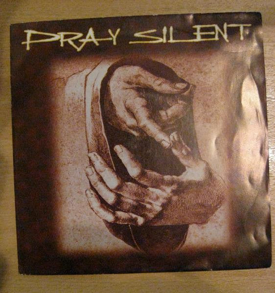 Pray Silent : The Golden Flag (7", Blu)