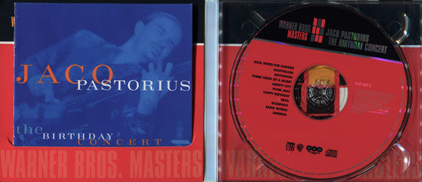 Jaco Pastorius : The Birthday Concert (CD, Album, RE, RM, Dig)