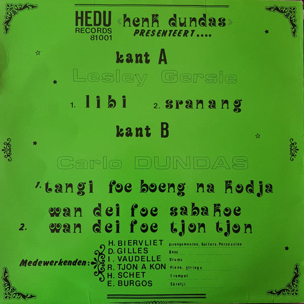 Lesley Gersie Nanga Carlo Dundas : Maxi-Pokoe (12")