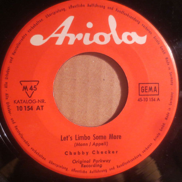 Chubby Checker : Let's Limbo Some More / Twenty Miles (7", Single)