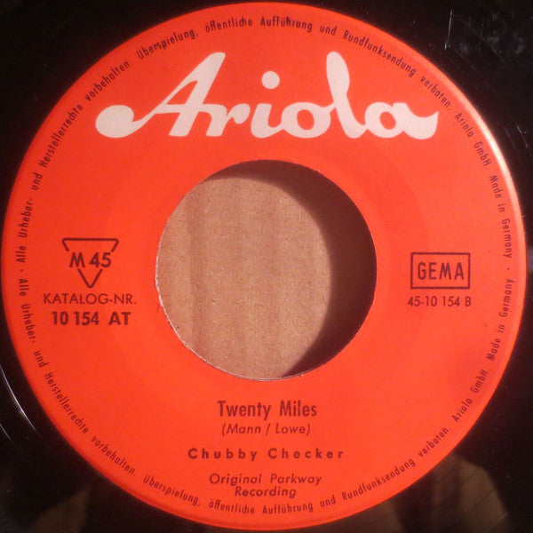 Chubby Checker : Let's Limbo Some More / Twenty Miles (7", Single)
