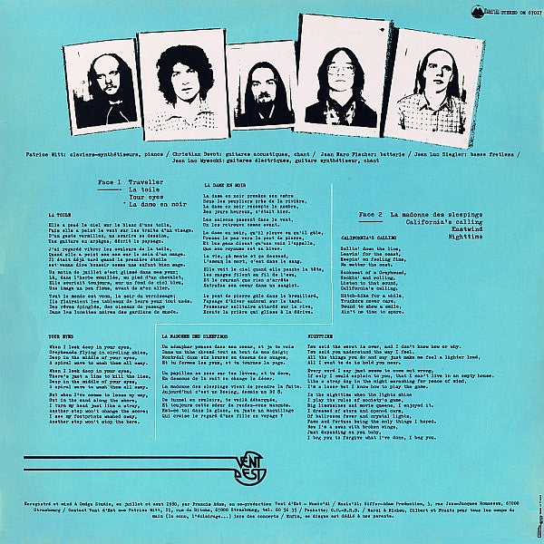 Vent D'Est : Vent D'Est (LP, Album)