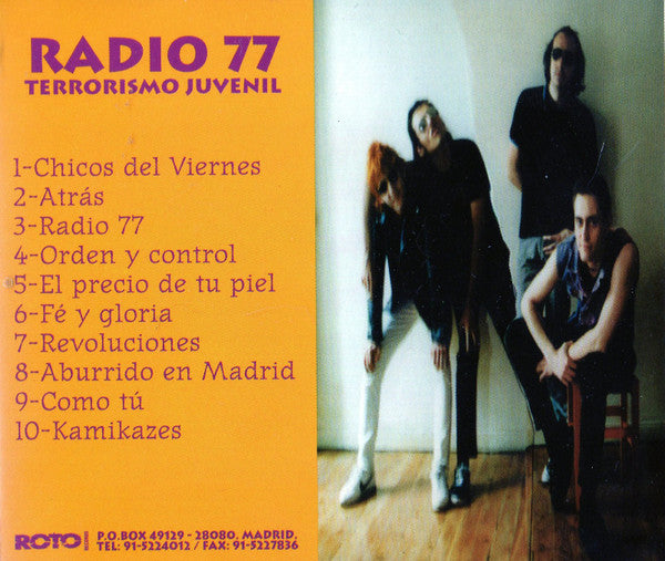 Radio 77 : Terrorismo Juvenil (CD, Album)