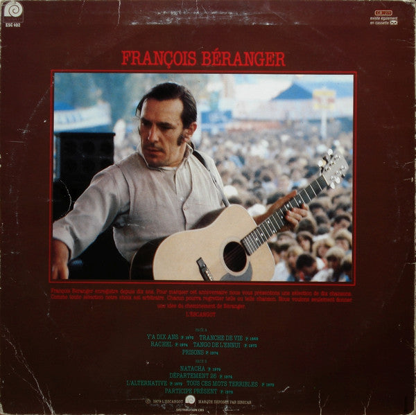 François Béranger : François Béranger (LP, Comp)