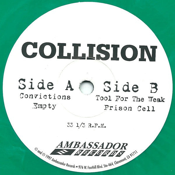 Collision (5) : Collision (7", Gre)