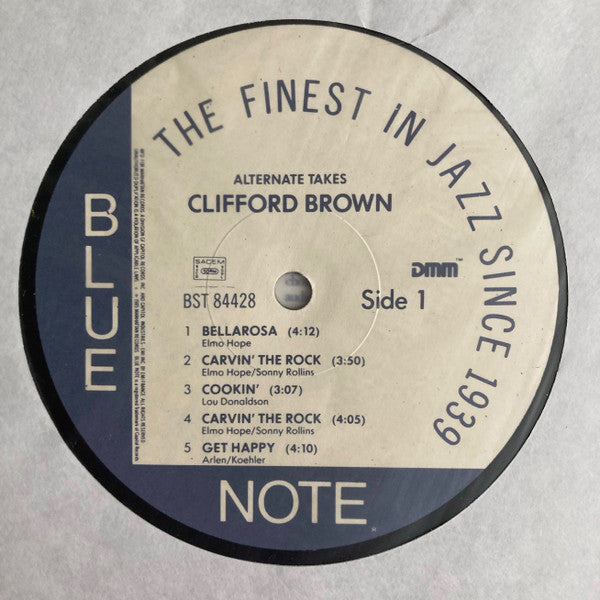 Clifford Brown : Alternate Takes (LP, Album, Comp, Dir)